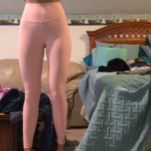 Light pink leggings